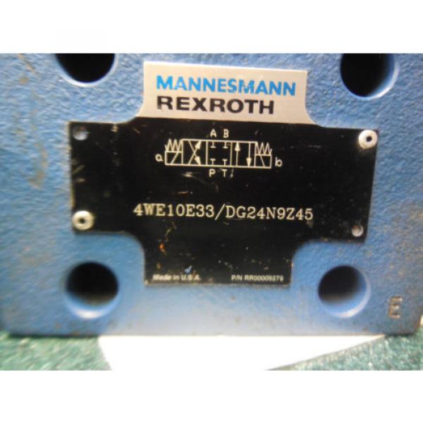 Origin REXROTH DIRECTIONAL VALVE # 4WE10E33/DG24N9Z45 #3 image