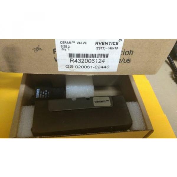 Rexroth Aventics R432006124, GS-020061-02440 Ceram Valve Size 2  Origin #6 image