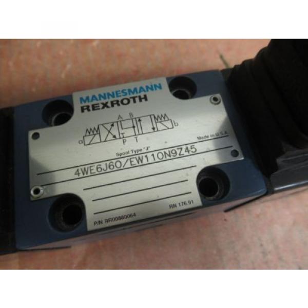 REXROTH DIRECTIONAL VALVE 4WE6J60/EW110N9Z45 4WE6J60EW110N9Z45 #2 image