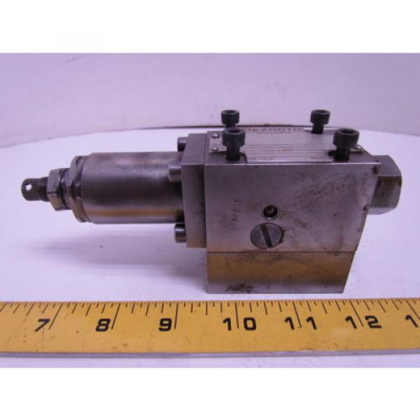 Rexroth DR6DP2-41/75Y Flow Control Valve Hydraulic W/AG 17112 Manifold #3 image