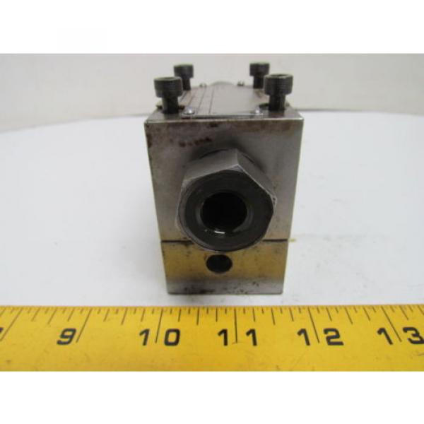 Rexroth DR6DP2-41/75Y Flow Control Valve Hydraulic W/AG 17112 Manifold #4 image