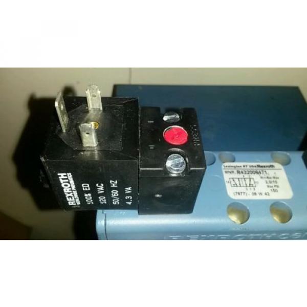 Origin REXROTH R432006471 Air Control Valve, Base Mounted, 4-Way, 2 Solenoids #3 image