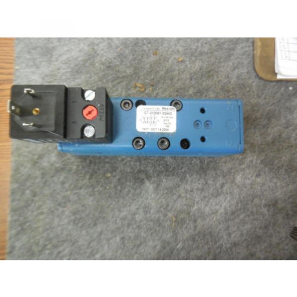 Origin REXROTH CERAM GT-010061-02440 PNEUMATIC SOLENOID VALVE GT01006102440 #1 image