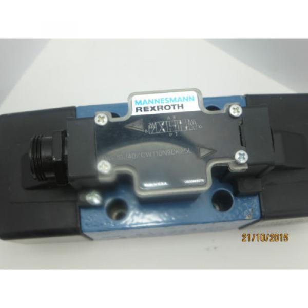 Rexroth 4WE10J40/CW110N9DK25L Directional Valve Origin #2 image