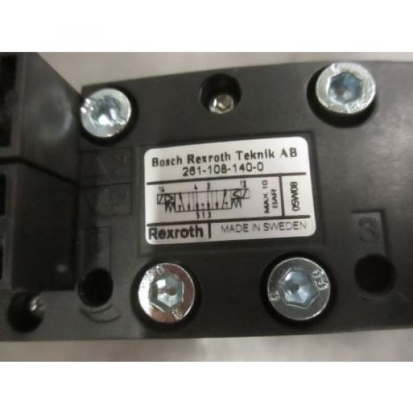 Origin REXROTH 261-108-140-0 PNEUMATIC VALVE  Origin NO BOX Rexroth 262 108 140 NICE #2 image