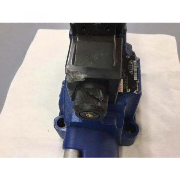 REXROTH HYDRAULIC SOLENOID VALVE, MNR: R901262802, 4WEH22 J76/6EW110, FD55515 #2 image