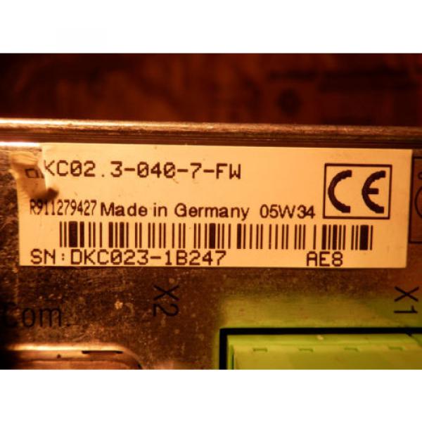 REXROTH INDRAMAT DKC023-040-7-FW + ESM023-FW FWA-ECODR3-SMT-02VRS + DKC02 3 #5 image