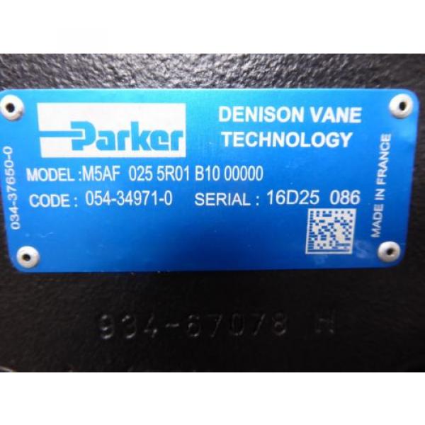 Origin PARKER DENISON HYDRAULIC VANE MOTOR M5AF-025-5R01-B10-00000 #4 image