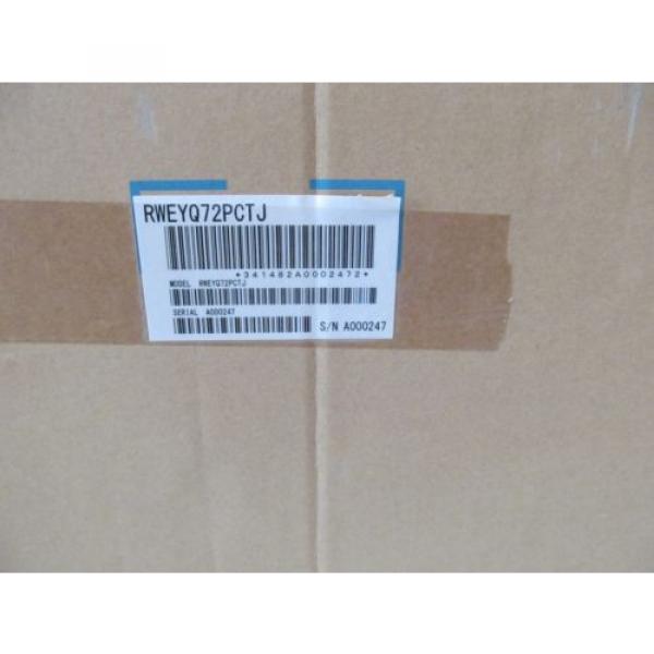 DAIKIN MODEL NUMBER RWEYQ72PCTJ, VRV-IV WATER COOLED HEAT PUMP - RWEYQ SERIES #7 image