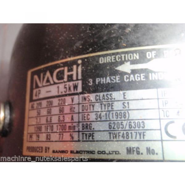 Nachi Pump UVN-1A-1A3-15-4-Q01-6063C  UVN1A1A3154Q6063C_4P-15kW_TWF4817YF #4 image