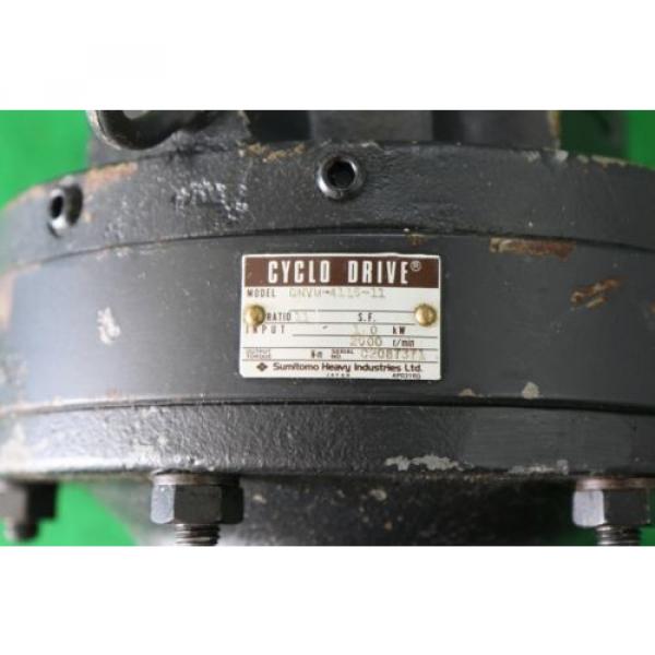 MITSUBISHI HC-SFS102G1-S6 Servo Motor, SUMITOMO CNVM-4115-11 Cyclo Drive #3 image