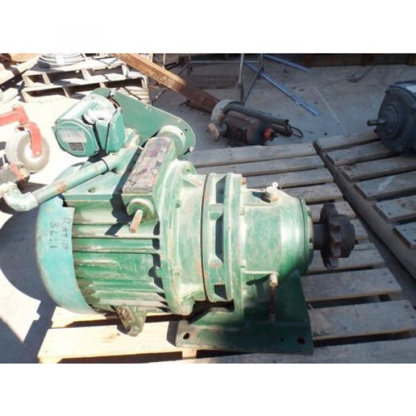 SUMITOMO GEARMOTOR, RATIO 36:1, SM-CYCLO 1/8 HP MOTOR 1730 RPM, 230/460 V USED #1 image