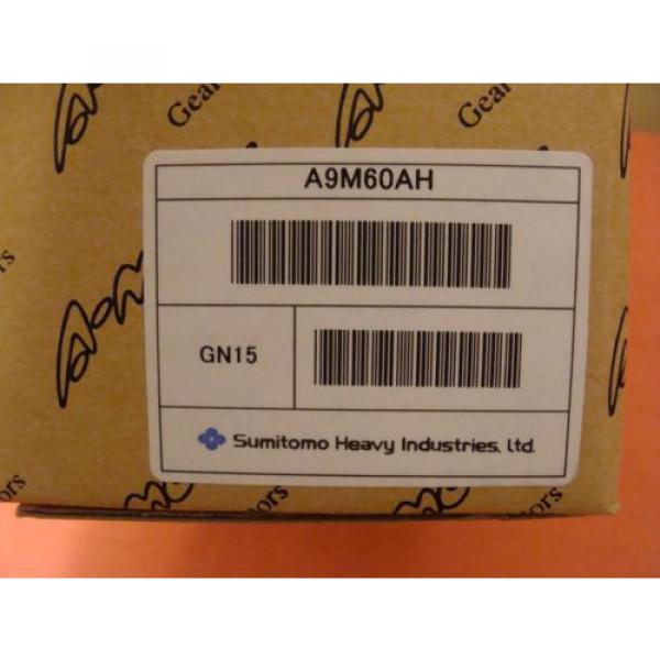 Origin OLD STOCK IN BOX SUMITOMO ASTERO A9M60AH INDUCTION GEAR MOTOR #10 image