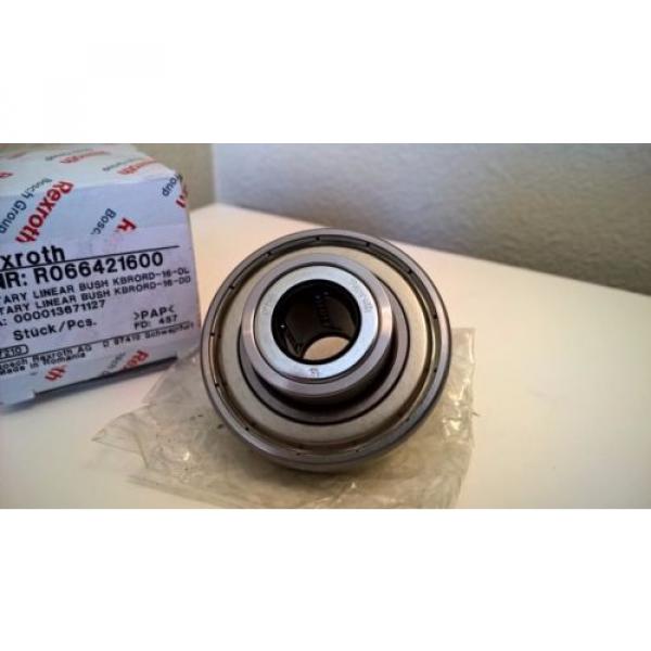 Origin REXROTH R0664 216 00 LINEAR BUSHING With deep-groove ball  BEARINGS 16mm #1 image