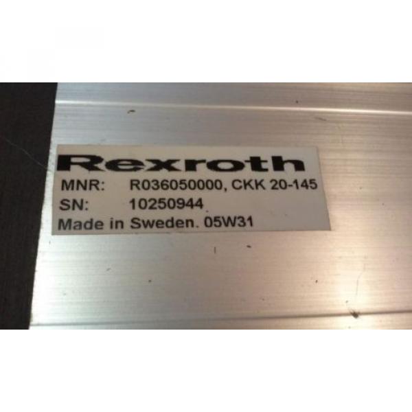 Rexroth R036050000CKK20-145 Linear Slide 4#034;x46#034; travel FREE Shipping #2 image