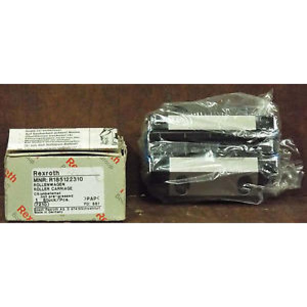 1 Origin REXROTH R185122310 RUNNER BLOCK LINEAR BEARING MAKE OFFER #1 image