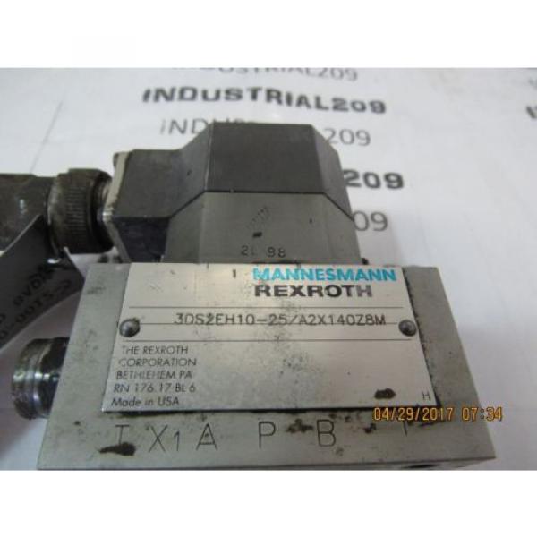 REXROTH SERVO VALVE 3DS2H10-25/A2X140Z8M USED #3 image