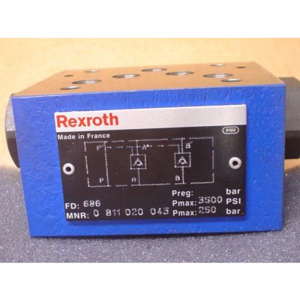 Rexroth 0 811 020 043 3500PSI Max Check Valve #3 image