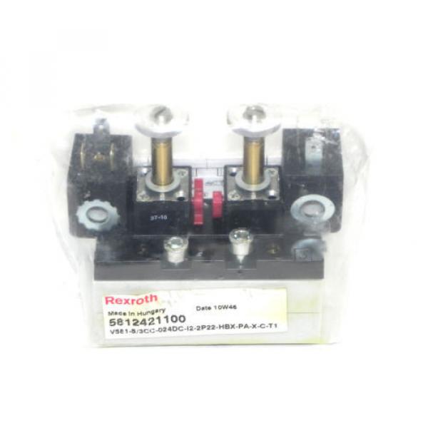 Origin REXROTH 5812421100 VALVE V581-5/3CC-024DC-I2-2P22-HBX-PA-X-C-T1 #1 image