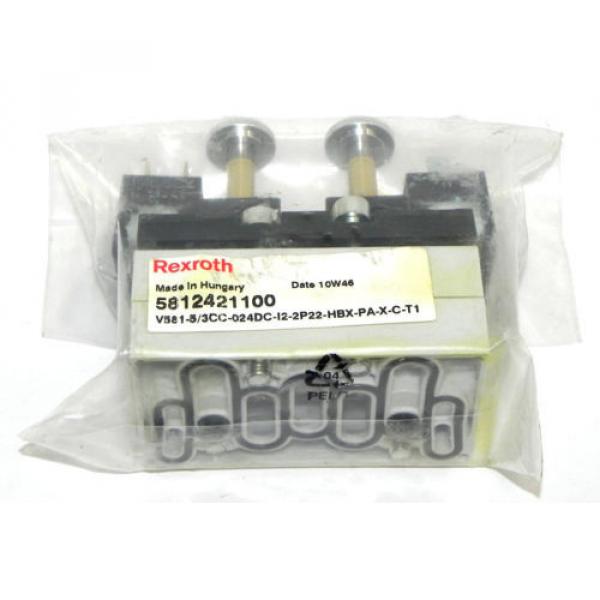 Origin REXROTH 5812421100 VALVE V581-5/3CC-024DC-I2-2P22-HBX-PA-X-C-T1 #2 image