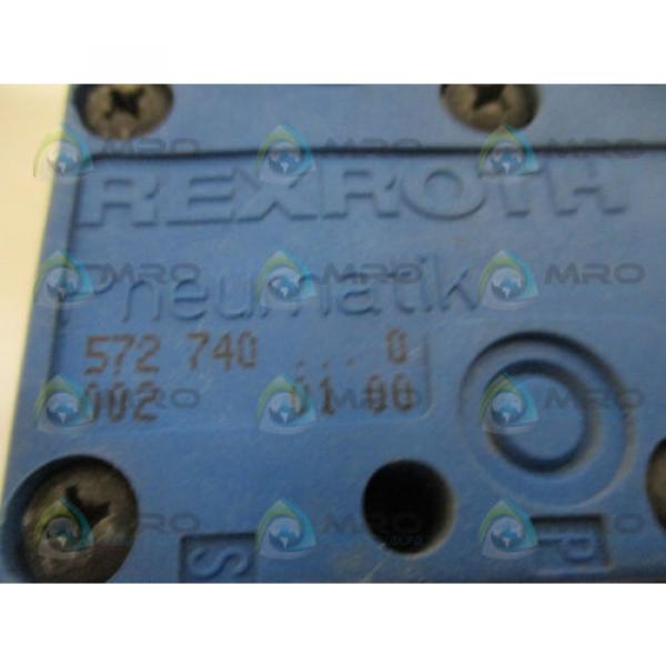 REXROTH 572740 SOLENOID VALVE USED #5 image