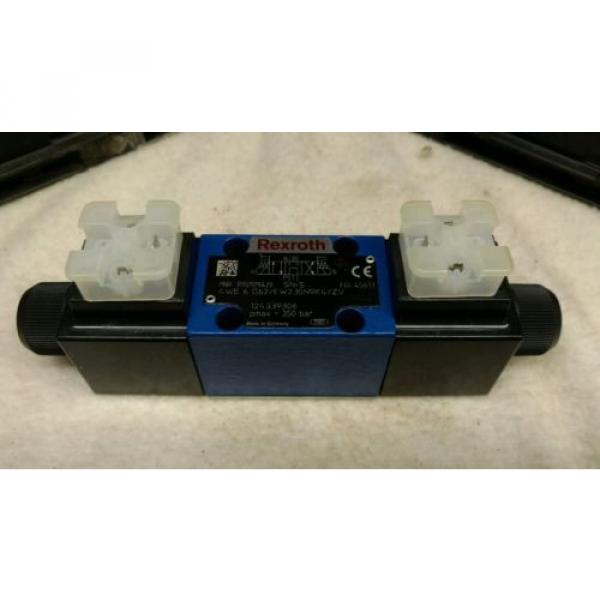 Origin Rexroth 4 WE 6 G62/EW230N9K4/ZV Directional Valve 24VDC 125A Solenoid #1 image