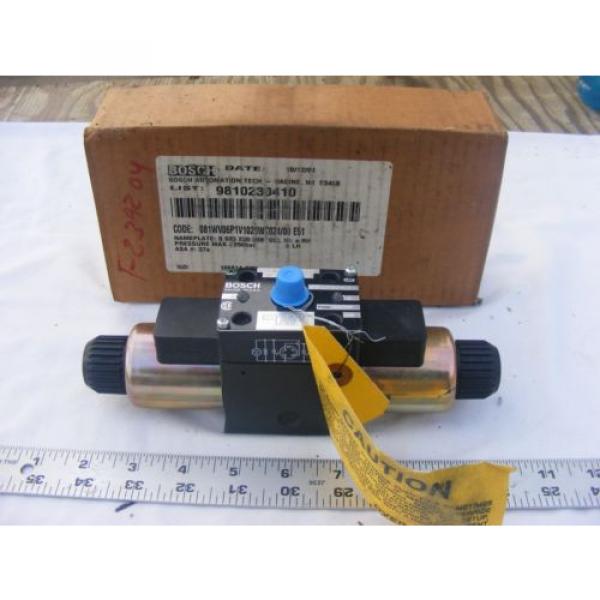 Bosch 081WV06P1V1020WC024/00 E51 Hydraulic Valve NIB #1 image