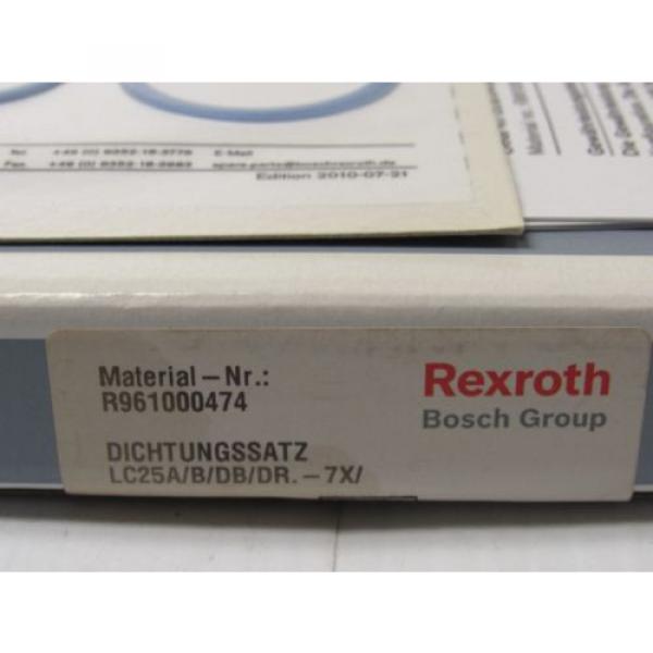 Origin REXROTH HYDROTECH HYDRAULIC VALVE SEAL KIT R961000474 #3 image