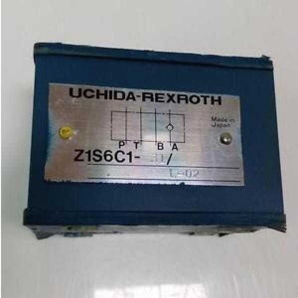 UCHIDA-REXROTH HYDRAULIC CHECK VALVE Z1S6C1-31 #1 image