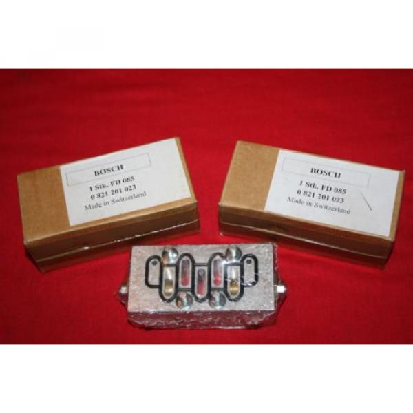 Origin Lot of 3 Bosch Rexroth Valves 0821201023 / 0 821 201 023 -- all 3 sealed #1 image