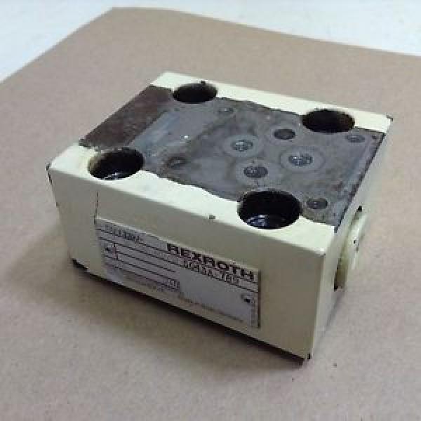 Rexroth Hydraulic Valve LFA16DBE-60//12S043A-789 Used #78874 #1 image