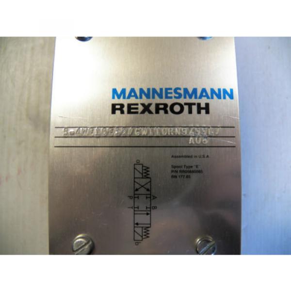 Origin MANNESMANN REXROTH HYDRAULIC VALVE 5-4WE10E32/GW110RN9Z55L/A08 96VDC #2 image