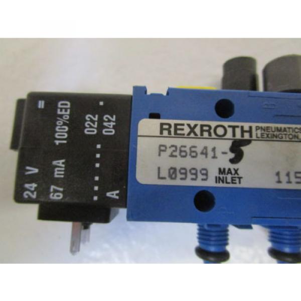 REXROTH SOLENOID VALVE P26641-5 USED #2 image