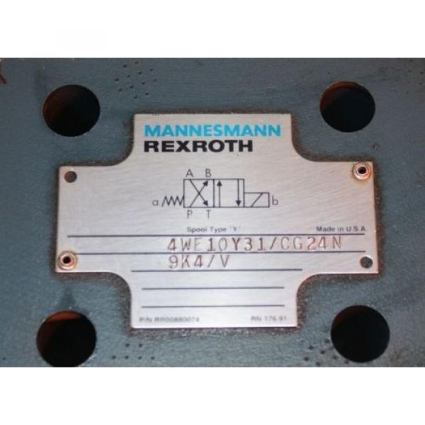 Rexroth 4WE10Y31/CG24N9K4/V Solenoid Valve Origin #3 image