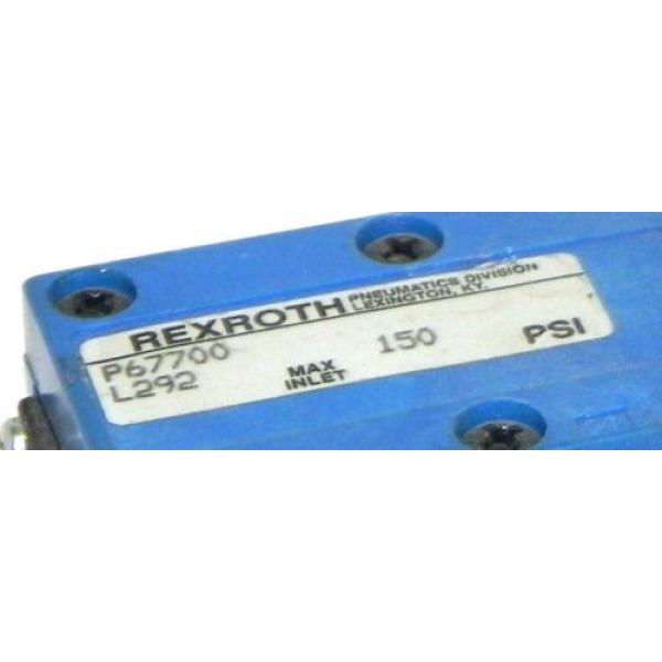 REXROTH P67700L292 VALVE #2 image