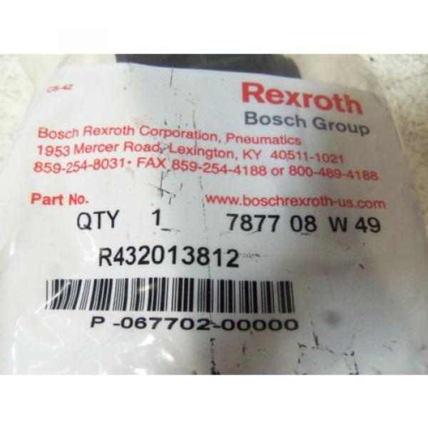 REXROTH 7877 08 W 49 VALVE BASE P-067702-00000 Origin IN FACTORY BAG #2 image