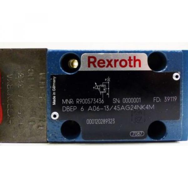 Rexroth DBEP 6 A06-13/45AG24NK4M DBEP6A06-13/45AG24NK4M R900573436 Valve -used- #2 image