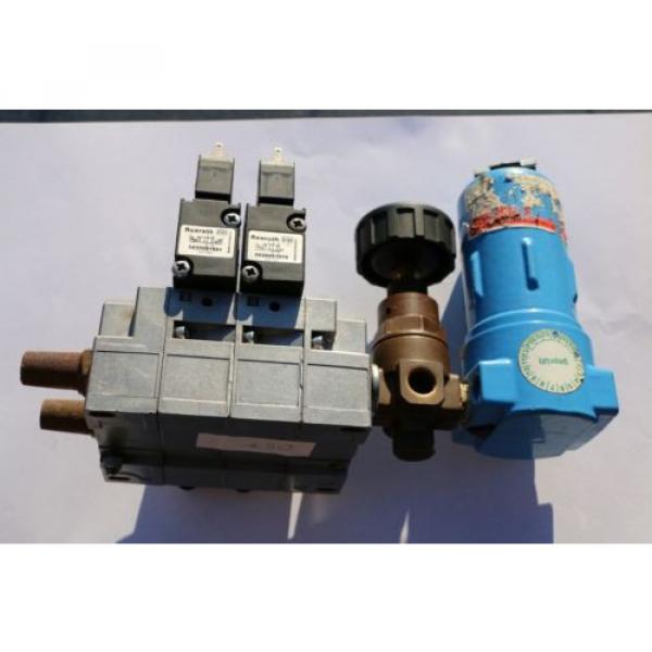 REXROTH Druckluftventil Magnetventil Ventilinsel / Solenoid valves  057 #2 image