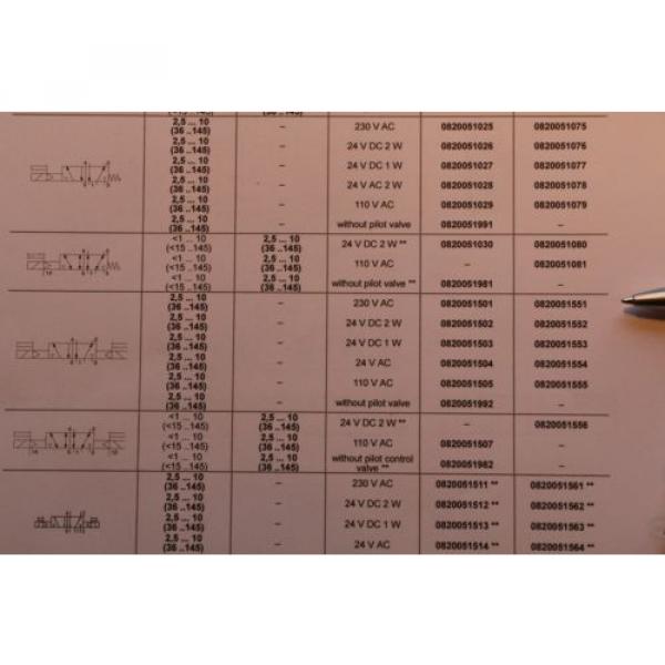 REXROTH Druckluftventil Magnetventil Ventilinsel / Solenoid valves  057 #4 image