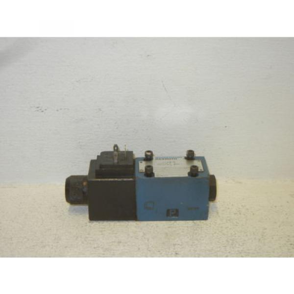 MANNESMANN REXROTH 4WE6D60/EW110N9Z45 USED SOLENOID VALVE 4WE6D60EW110N9Z45 #1 image