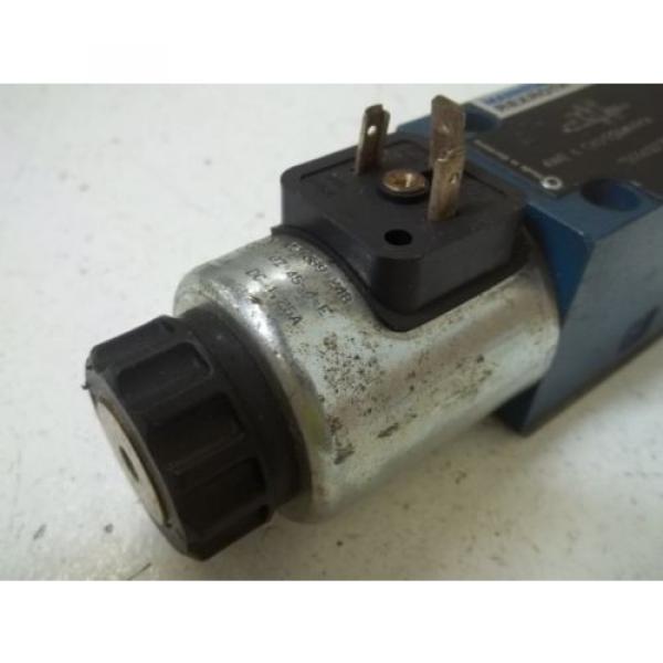 REXROTH 4WE6C61/EG24N9K4 SOLENOID VALVE USED #2 image