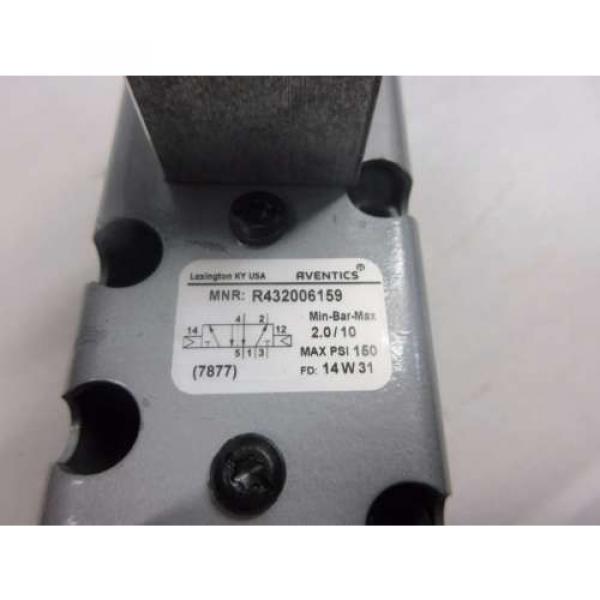 Origin REXROTH GS-020062-04343 CERAM AVENTICS SIZE 2 120V-AC SOLENOID VALVE D527042 #6 image