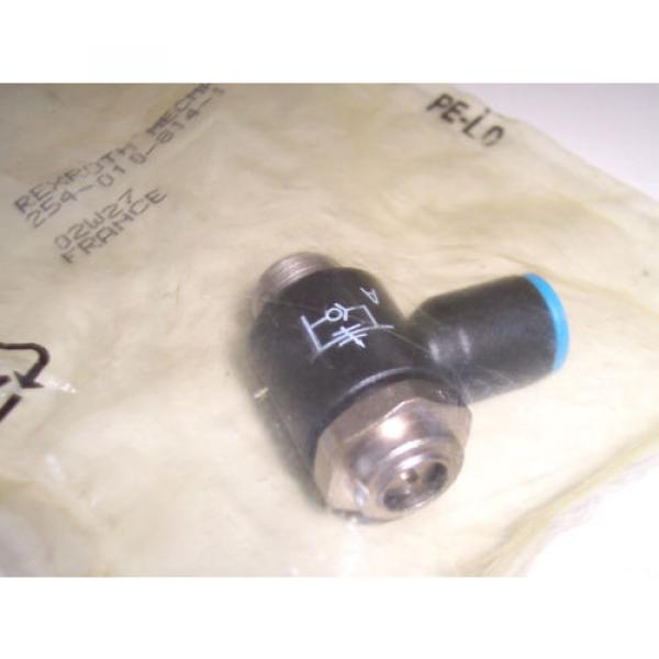 Origin REXROTH MECMAN 254-010-814 FLOW CONTROL VALVE RIGHT ANGLE 02W27 1/4#034; #3 image