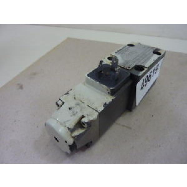 Rexroth Solenoid Valve 4WE6D51/AG24N9K4/V Used #49619 #1 image