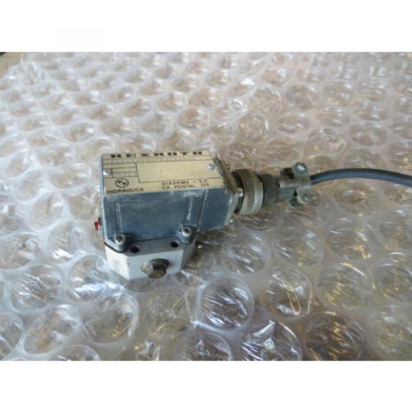 ENGESPARK EDM 400 REXROTH 4DS1-E-02-10/2A40Z8 4DS1E0210/2A40Z8 SOLENOID VALVE #1 image