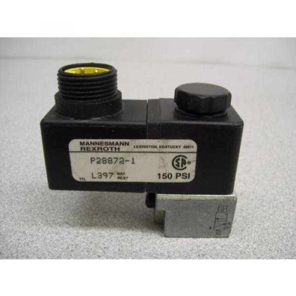 MX-396 MANNESMANN REXROTH P28872-1 SOLENOID LOT OF 3 #1 image