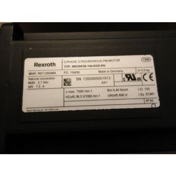 Rexroth Indramat MKD01B-144-KG0-KN servo motor Origin #2 image