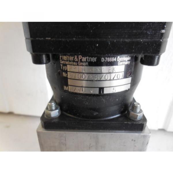 Rexroth Indramat  Servomotor MKD041B-144-KG0-KN mit Getriebe RPLN4-1BK #3 image