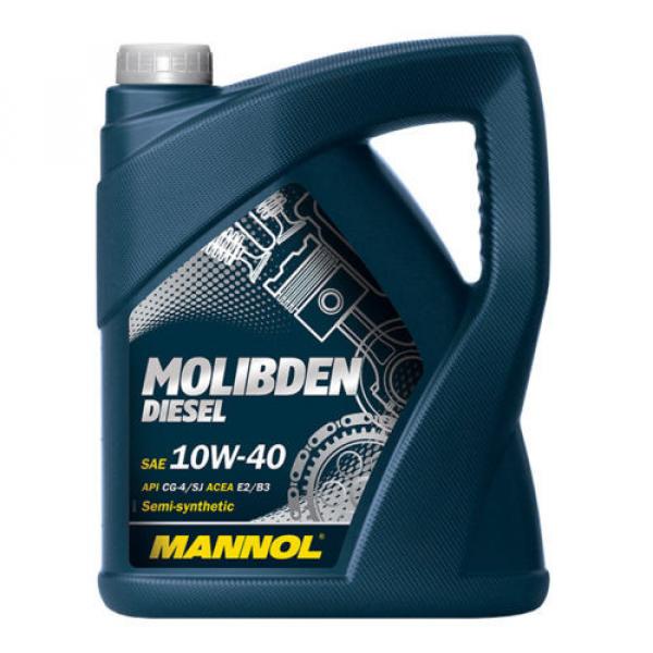 6L MANNOL Molibden Diesel 10W-40 API CG-4/CF-4/SJ Motoröl Öl 10W40 ACEA E2/B3/A2 #2 image