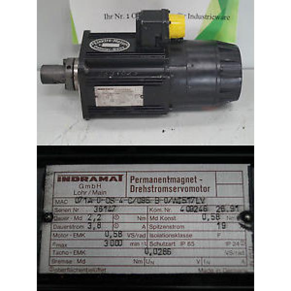 REXROTH INDRAMAT MAC071A-0-OS-4-C/095-B-0/WI517LV #1 image